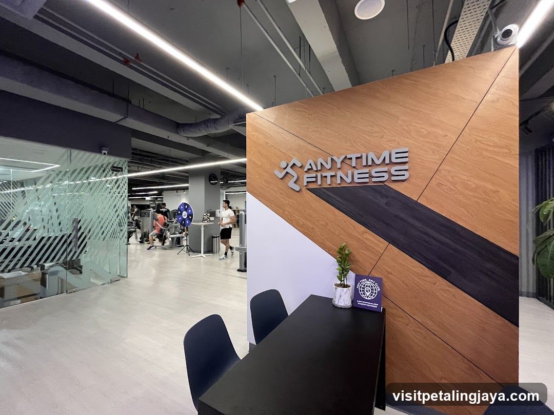 Anytime Fitness Interior Reception Area