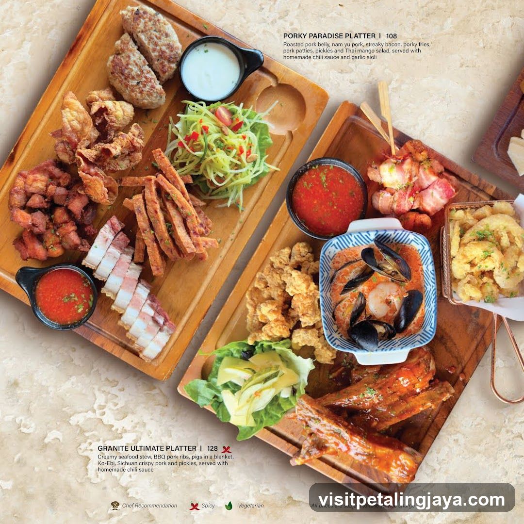 Food Platters Display