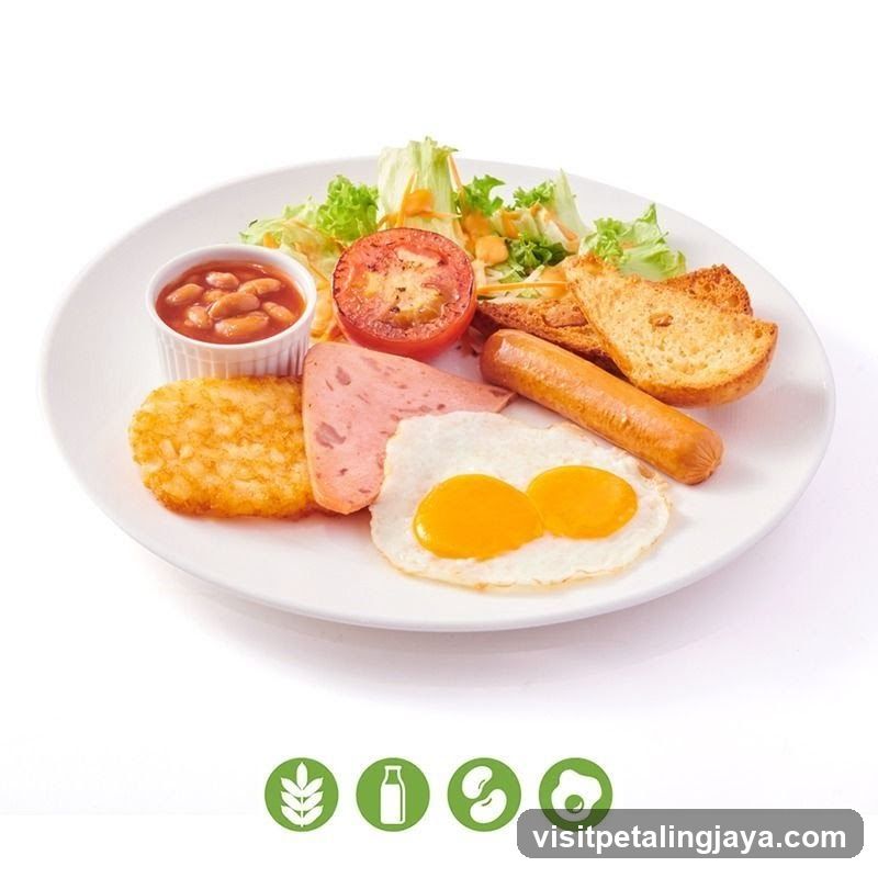 Full English Breakfast Plate