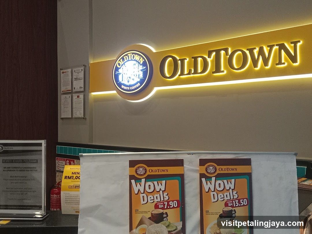 Old Town Coffee Shop Interior Display