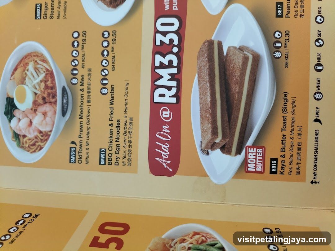 Food Menu Page