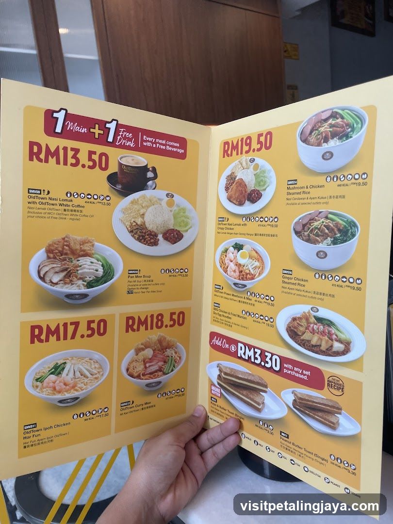 Restaurant Menu Page