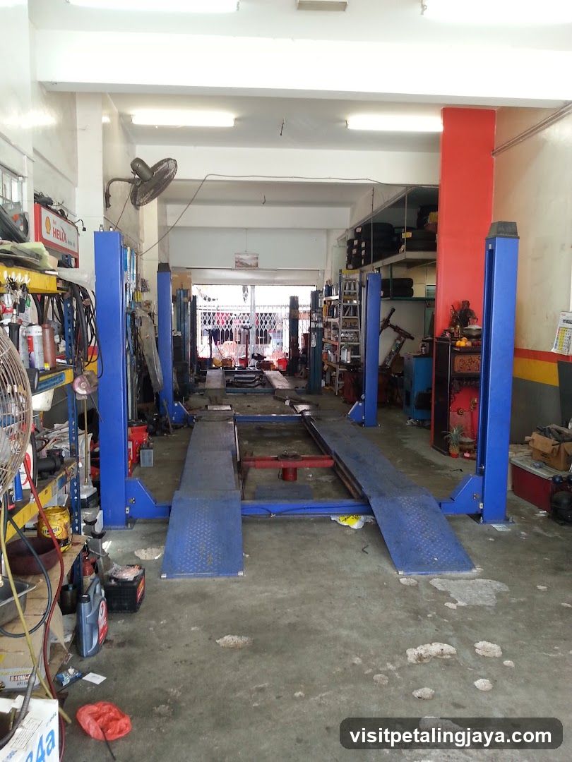 Auto Repair Shop Interior
