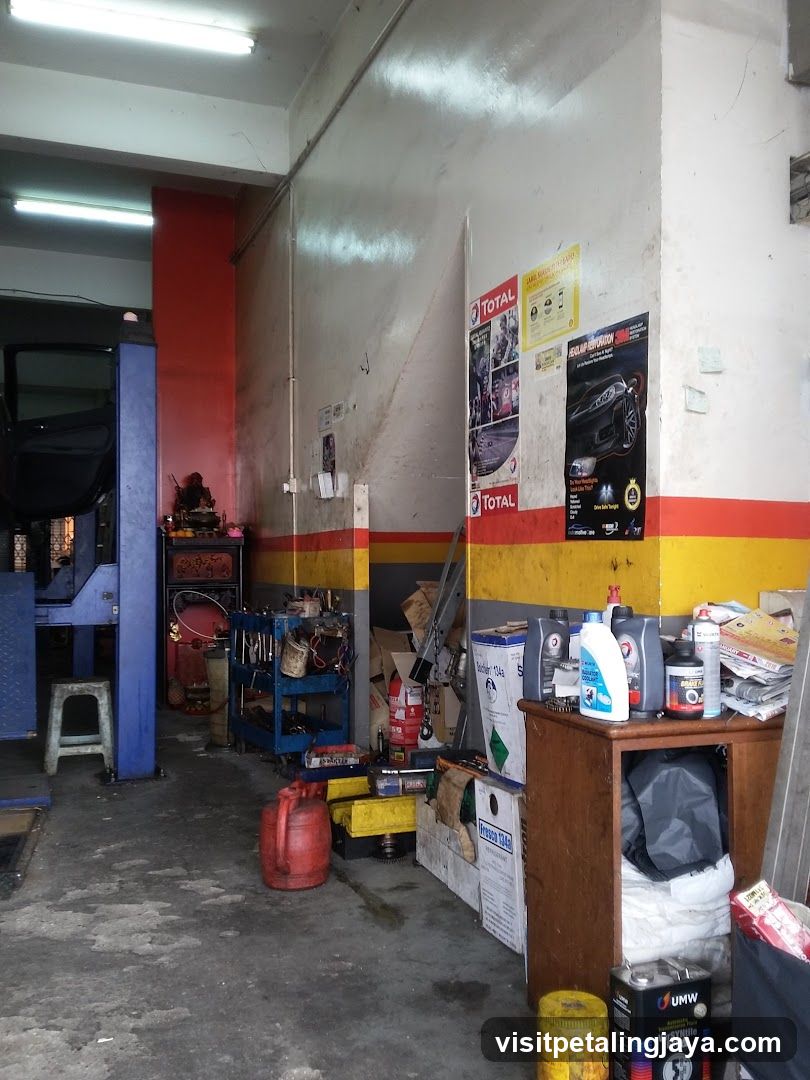 Auto Repair Shop Interior