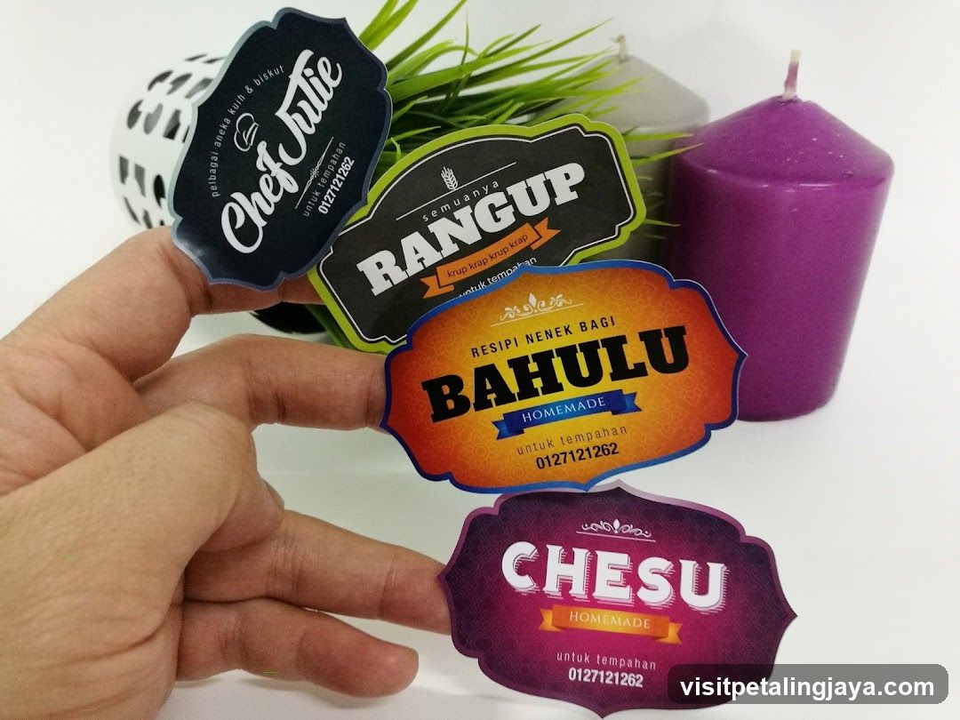 Chef Julie Rangup Bahulu Chesu Stickers