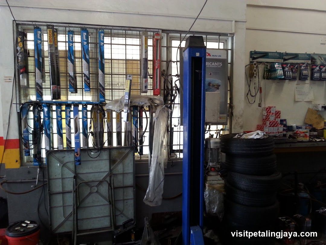 Auto Repair Shop Interior