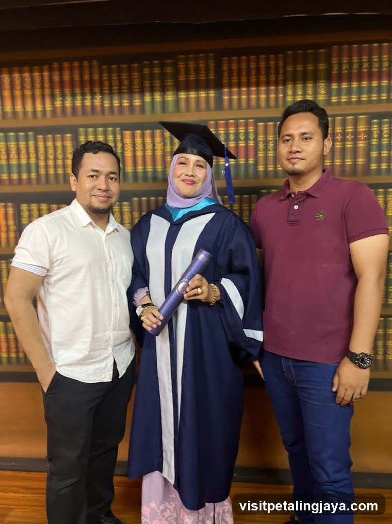 Graduation Photo with Family