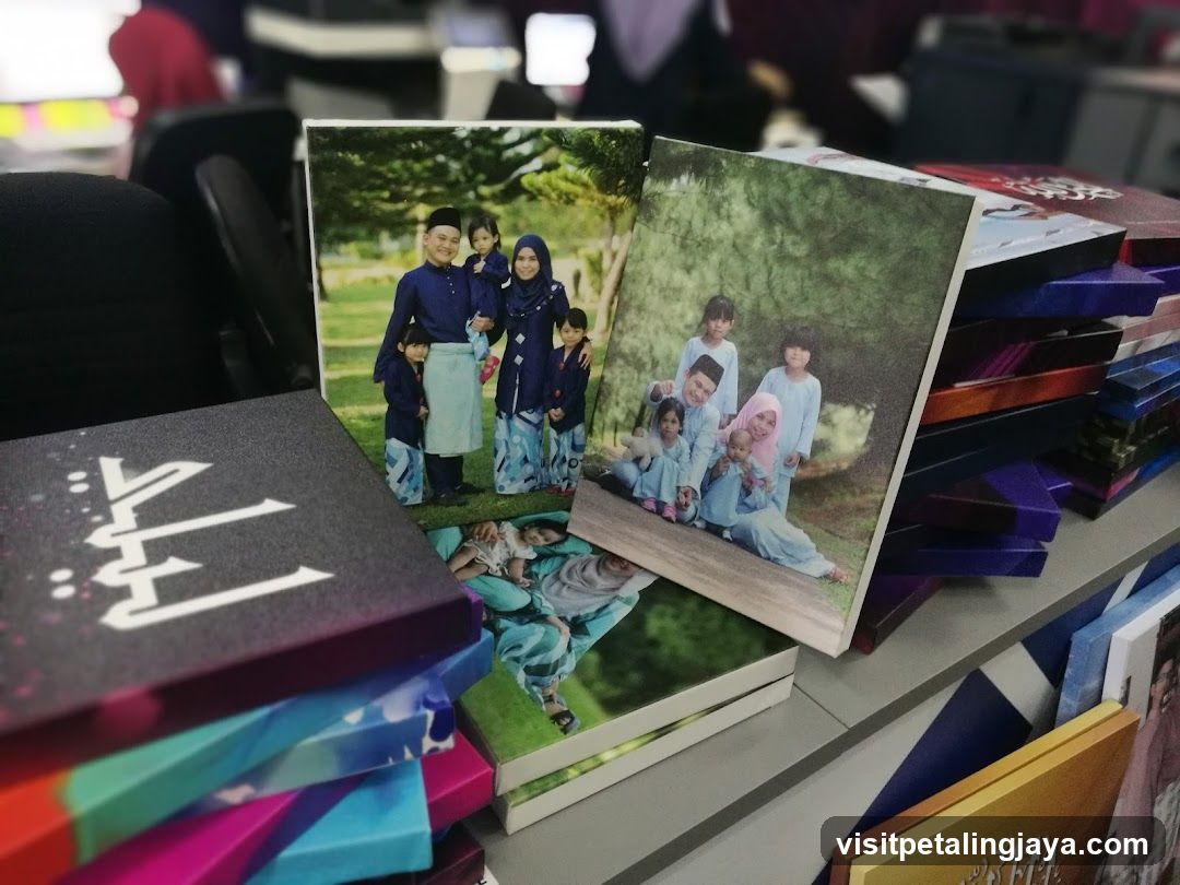 Family Photo Albums Display