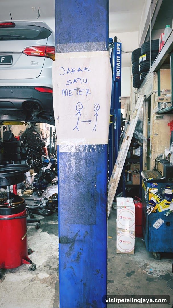 Auto Repair Shop Interior