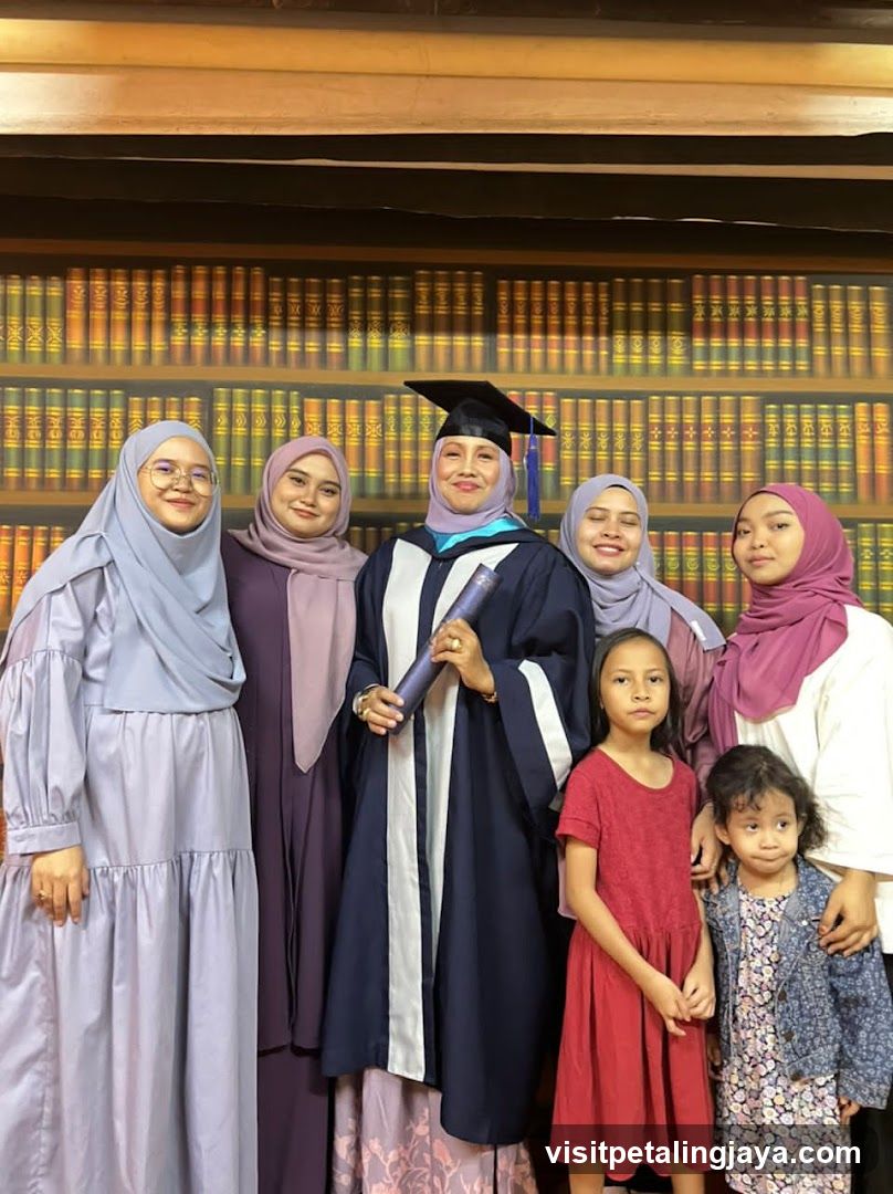 Graduation Celebration Group Photo