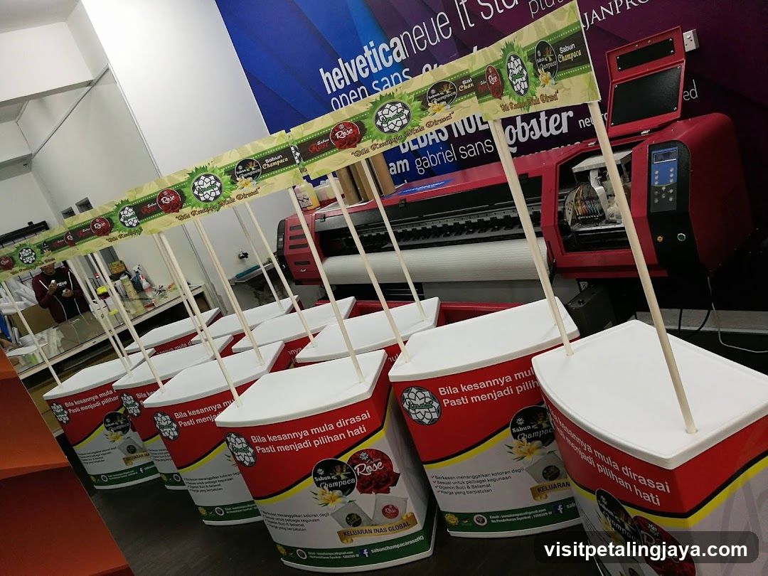 Product Display with Stands