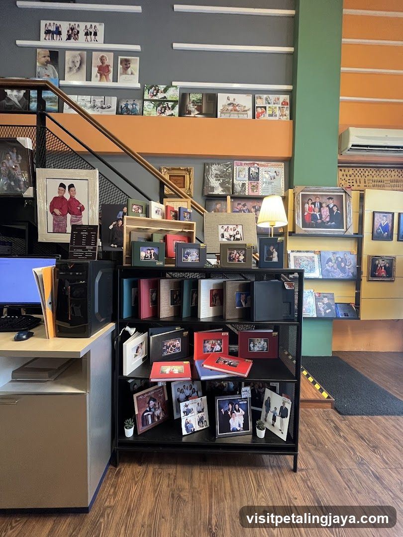 Photo Display Store Interior
