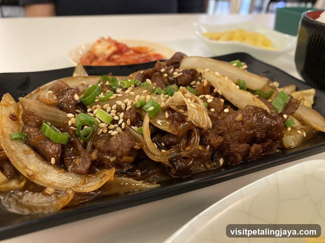 Korean Beef and Onion Stir Fry