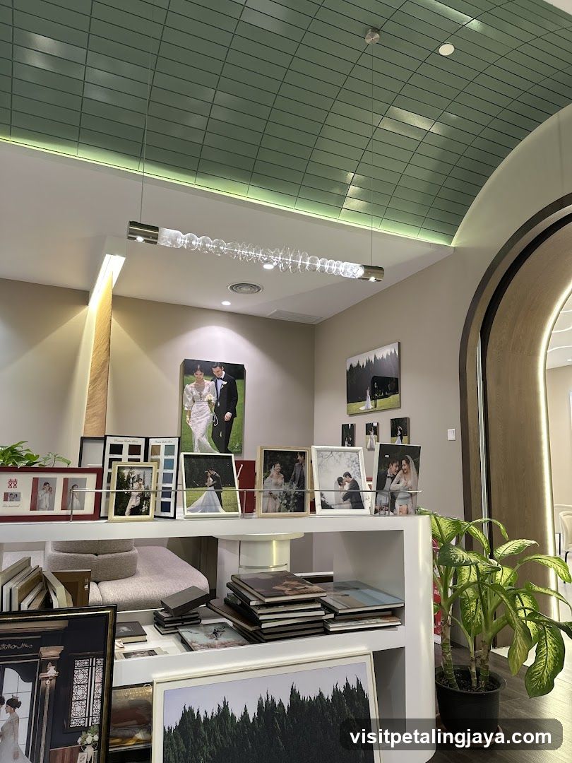 Interior of a photo studio or gallery