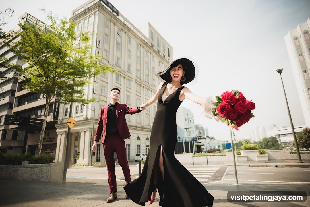 Couple in Urban Setting