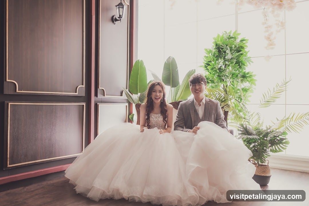 Couple in Wedding Attire