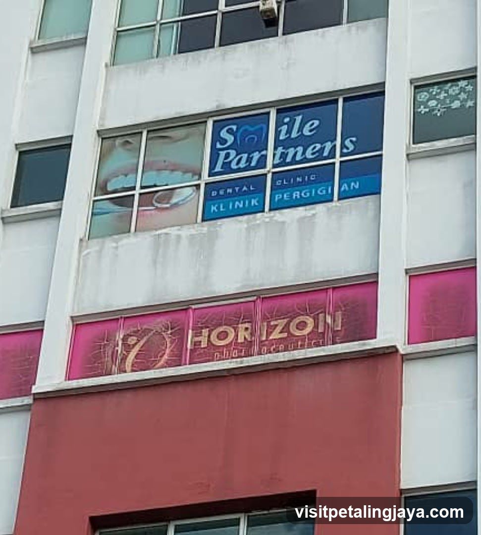 Building Facade with Signage