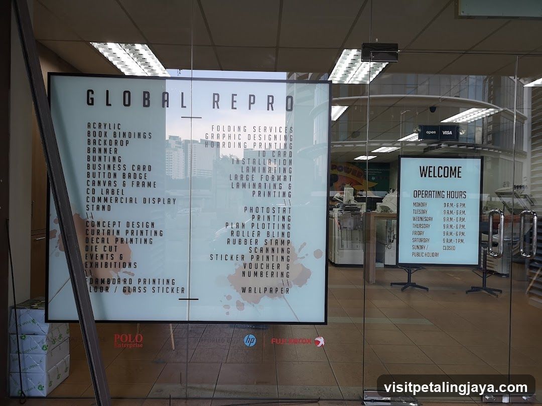 Global Repro Storefront Interior View