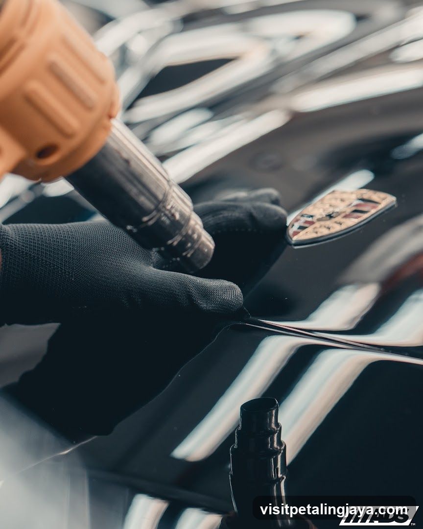 Car Detailing with Heat Gun