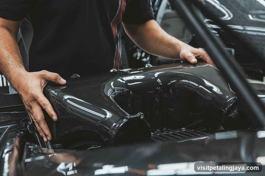 Carbon Fiber Car Part Assembly