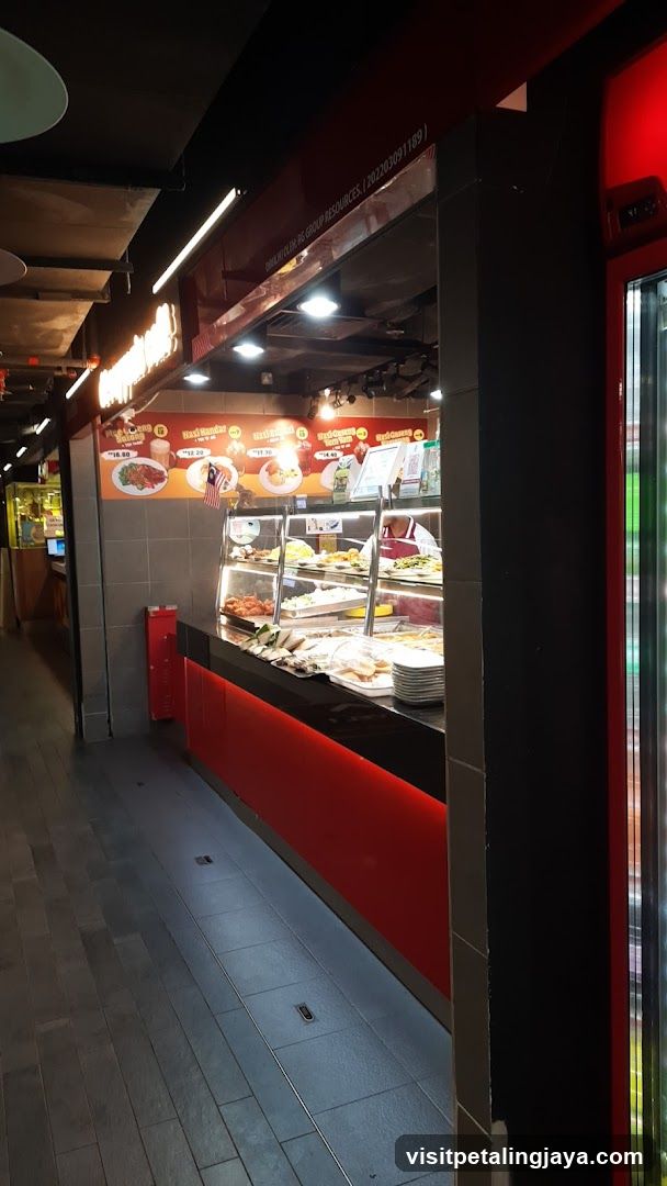 Food Stall Interior View