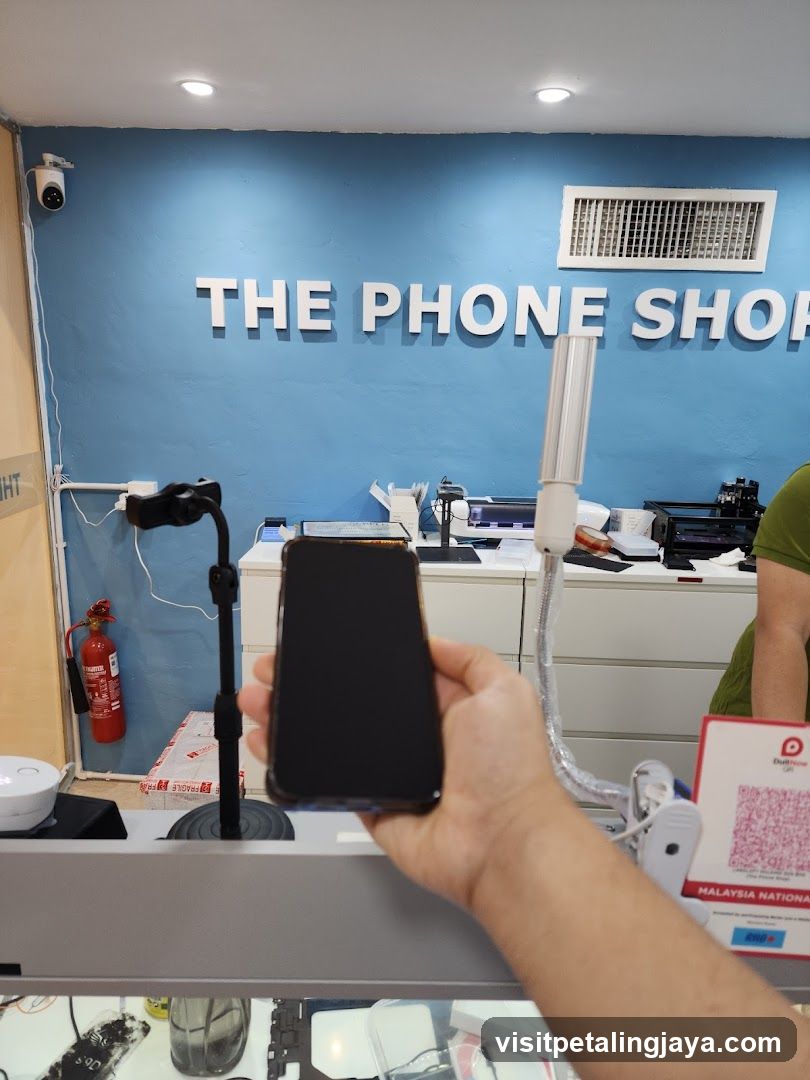 Phone Shop Interior