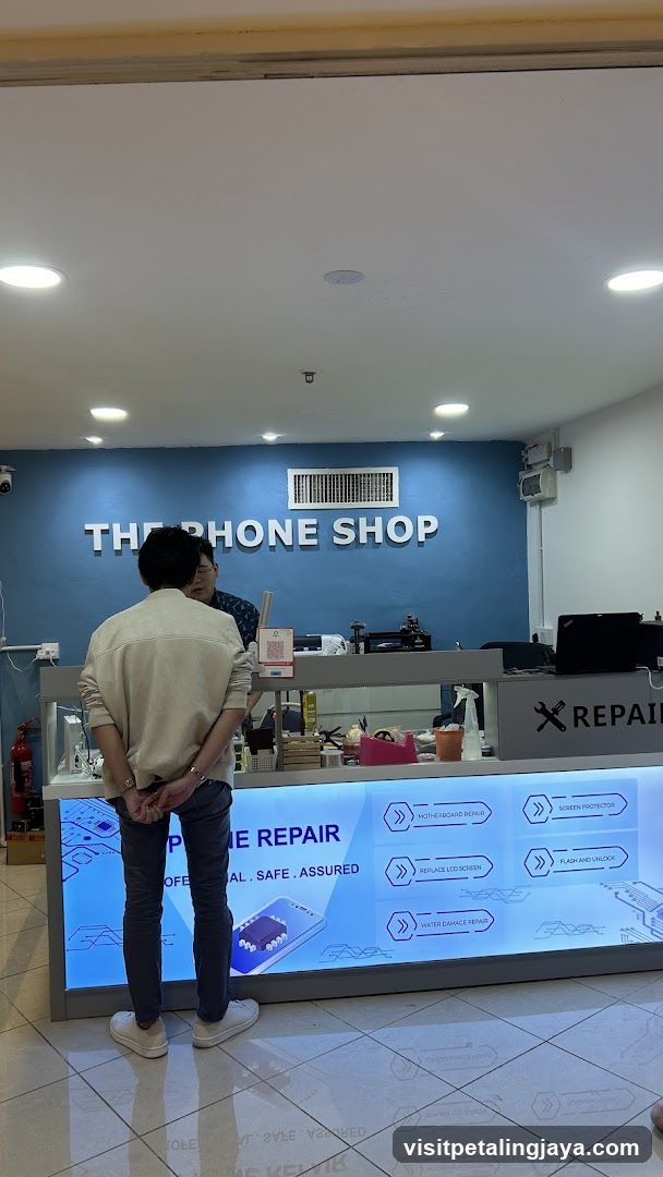 The Phone Shop Interior