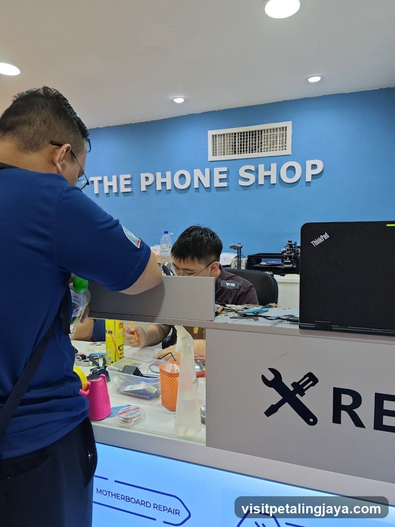 Phone Repair Shop Interior