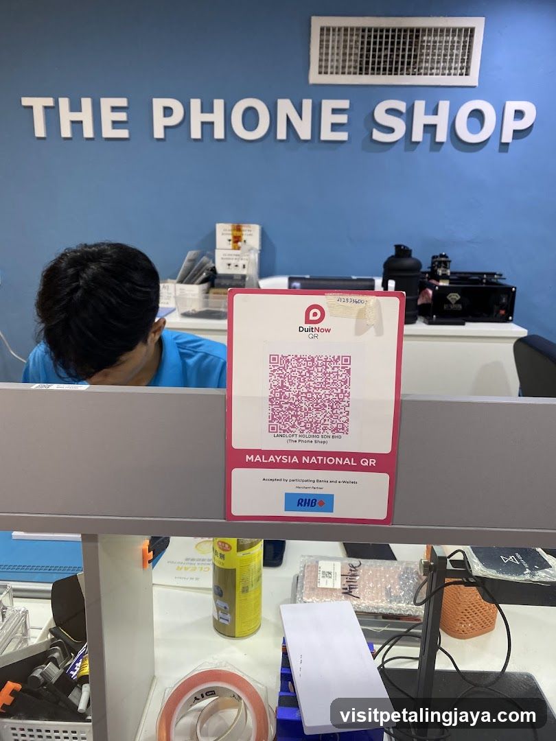Phone Shop Interior