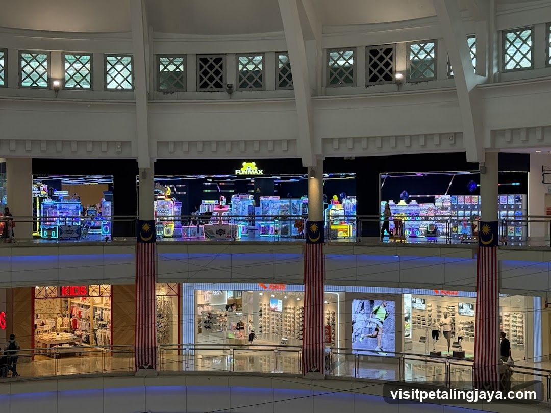 Mall Interior Arcade View