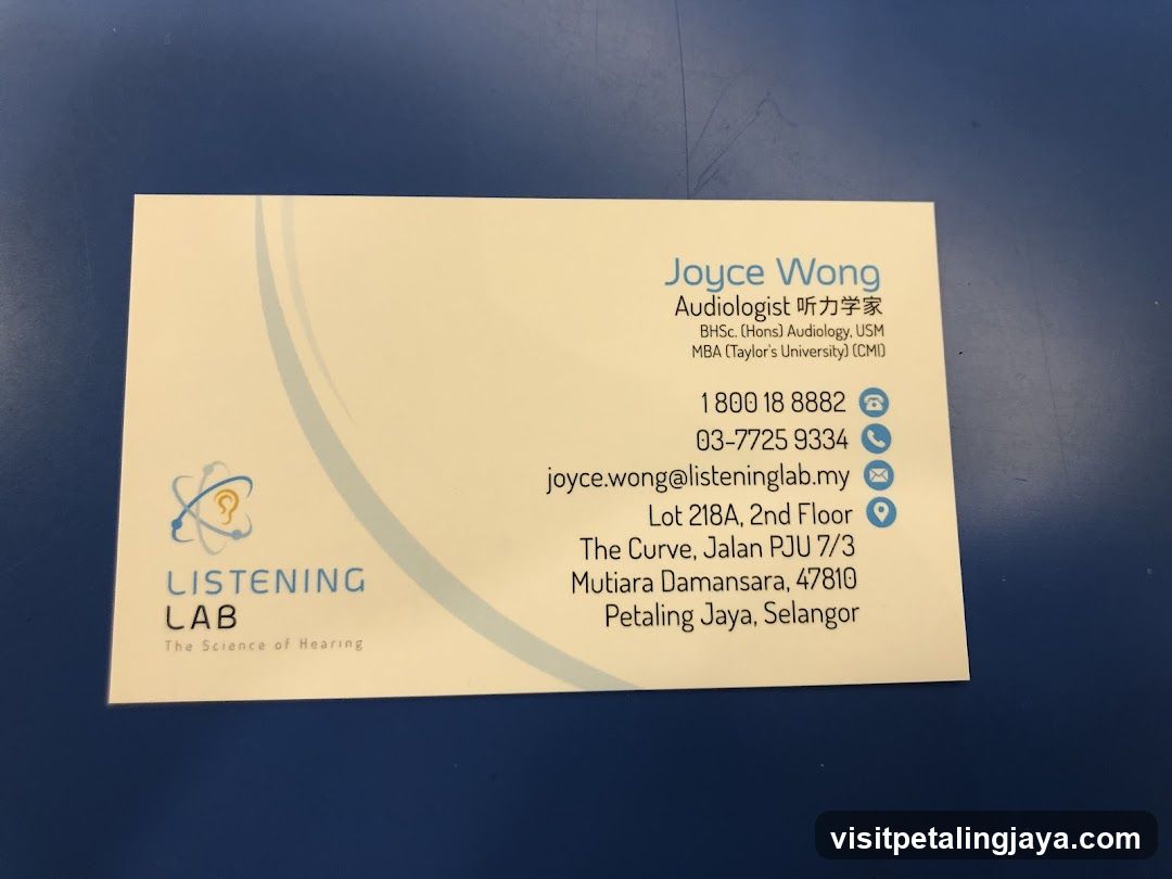 Listening Lab Business Card