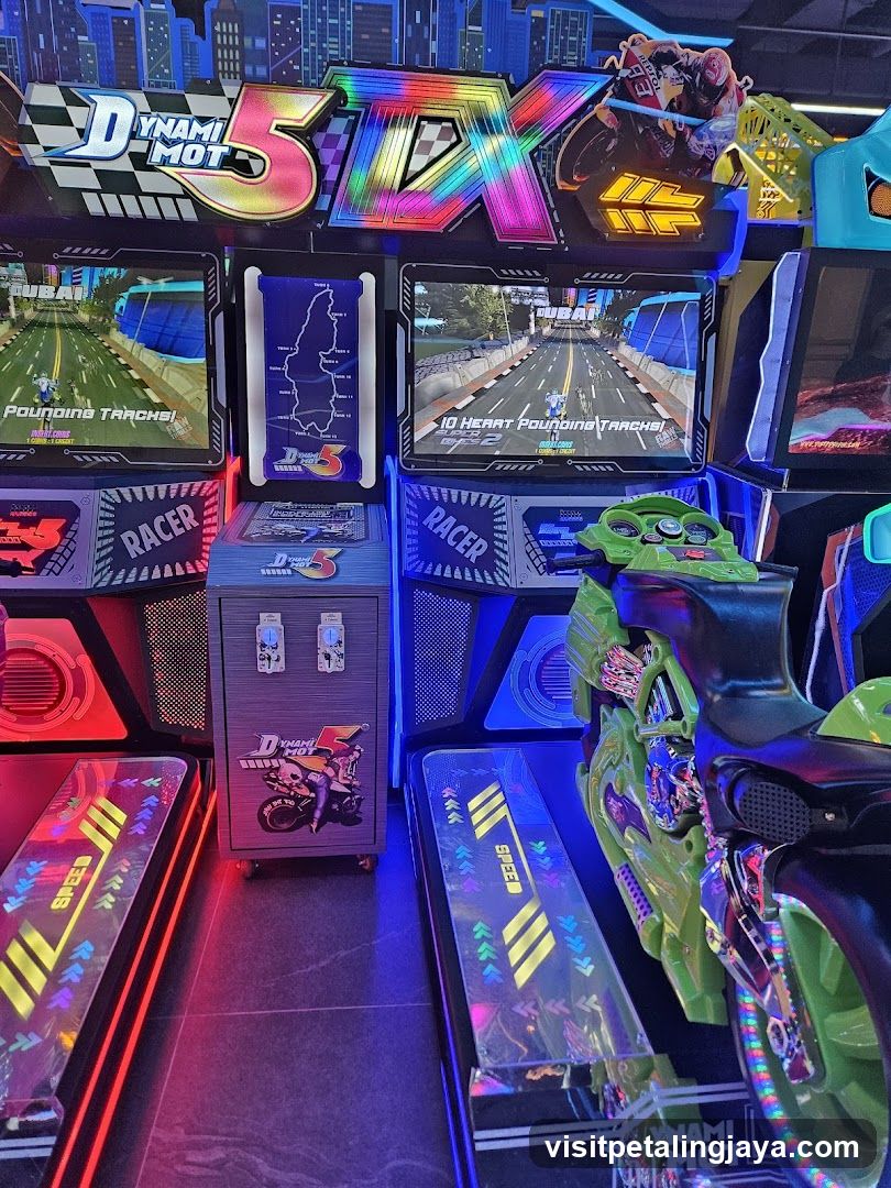 Arcade Game Machine Display