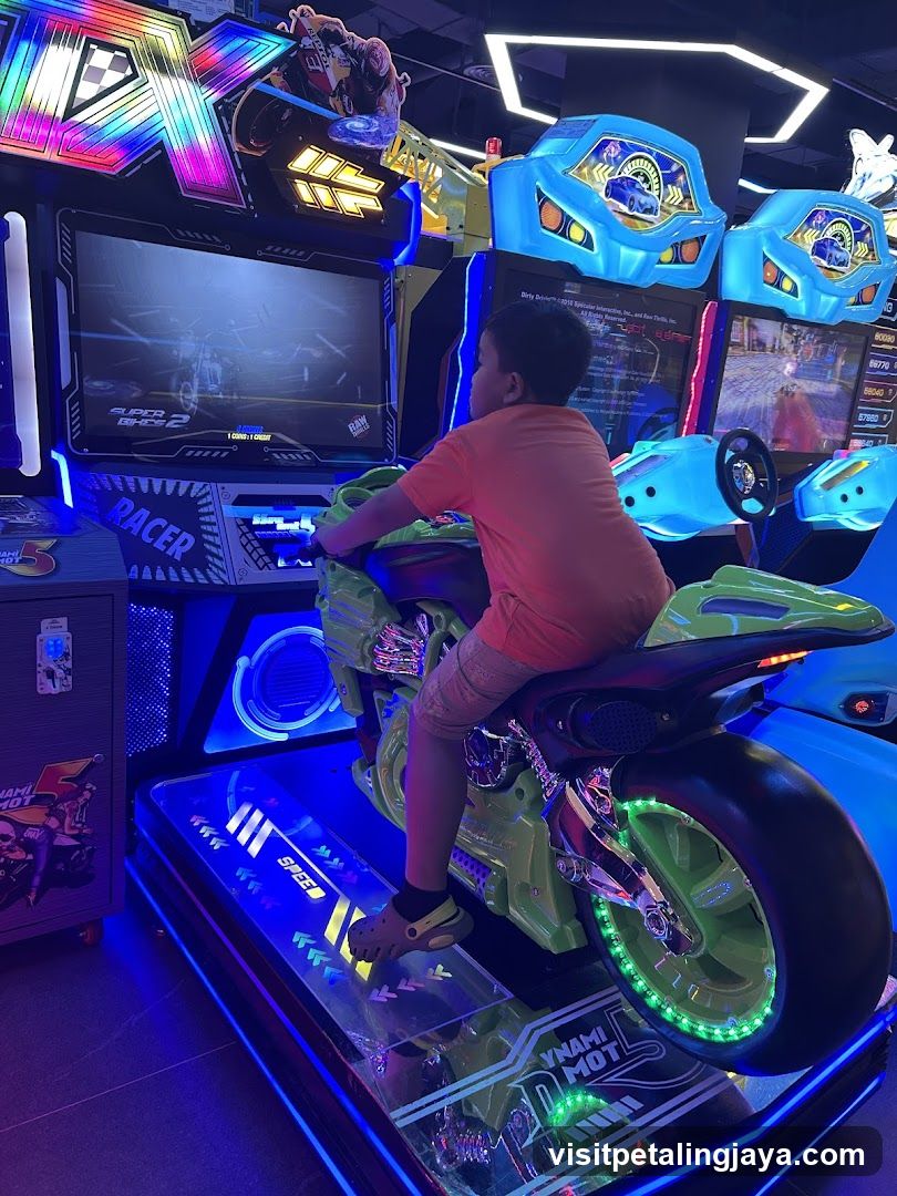 Arcade Motorcycle Game