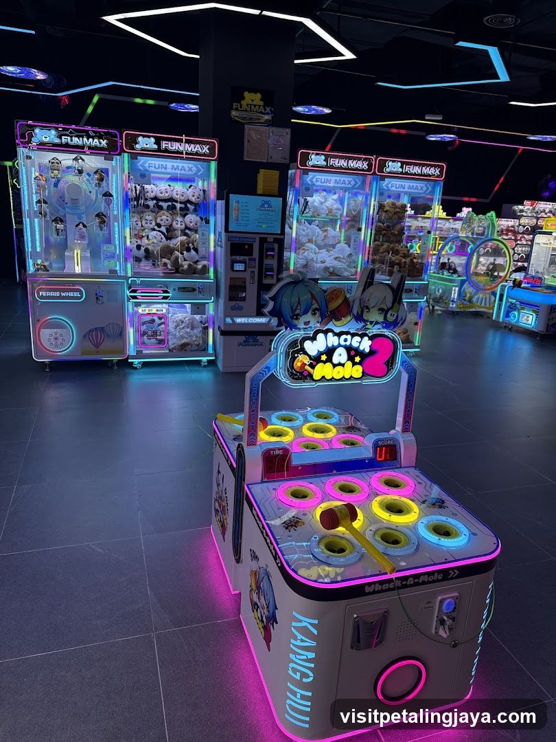 Arcade Game Machines Interior