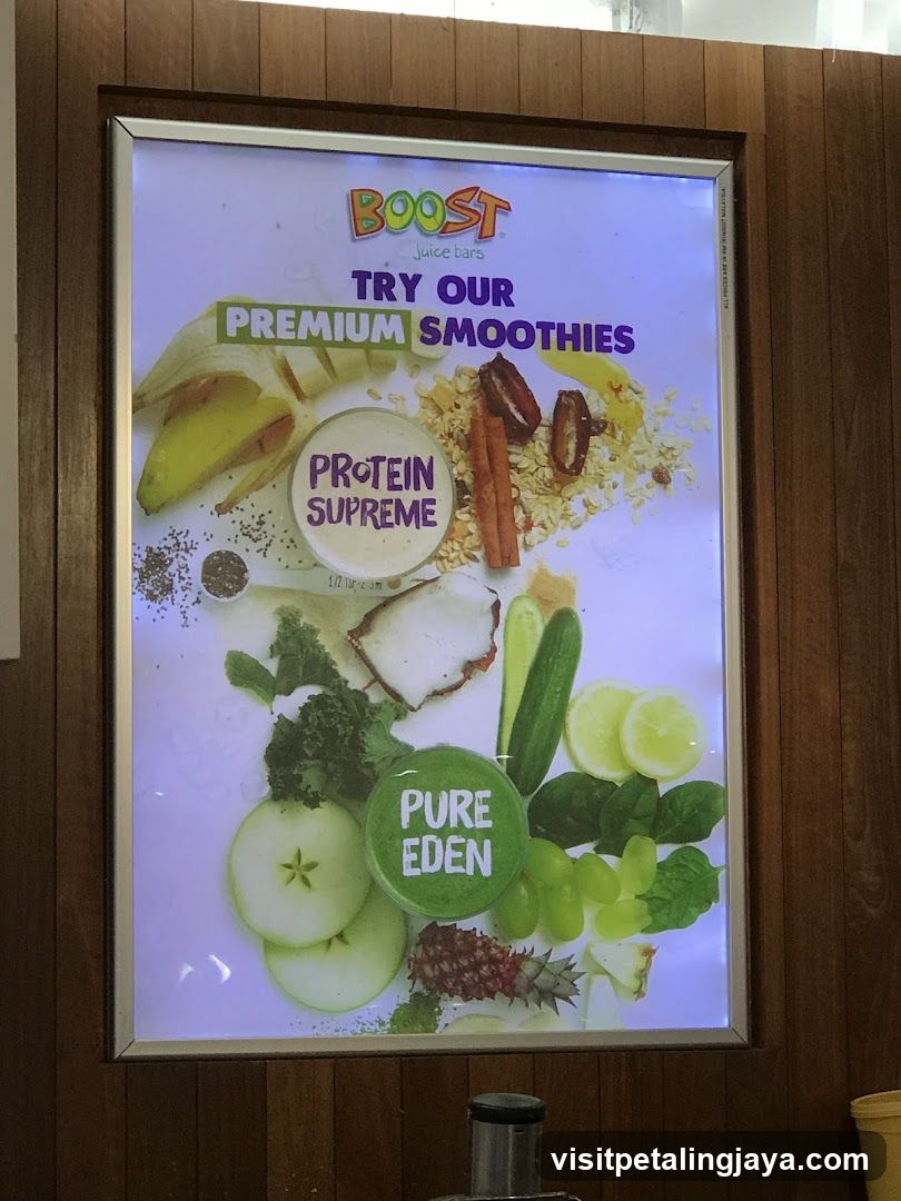 Boost Juice Bar Smoothie Ad