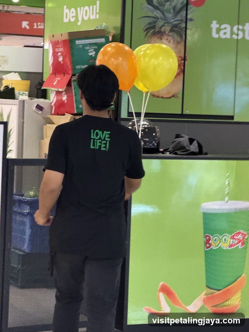 Boost Juice Store Interior
