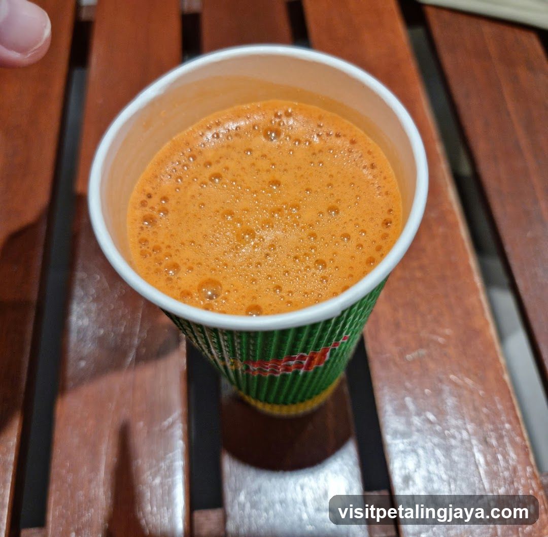Orange Drink in Cup