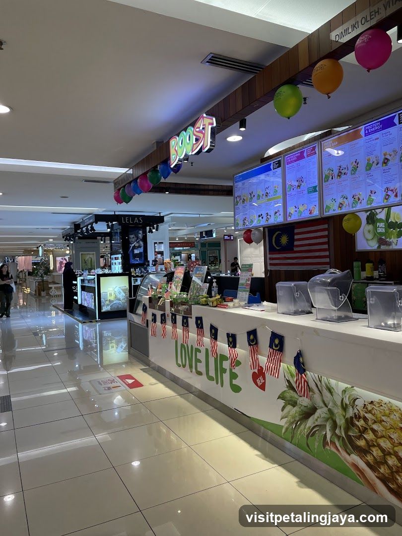 Mall Food Court Interior