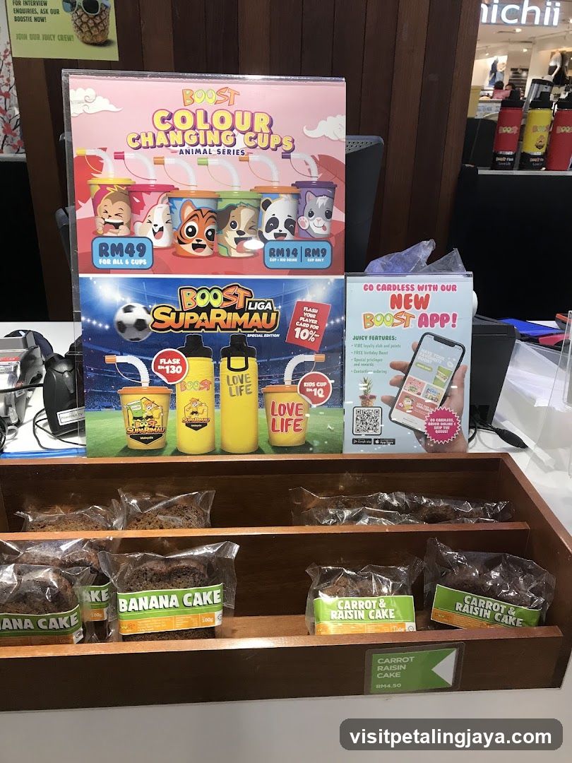 Boost Colour Changing Cups Display