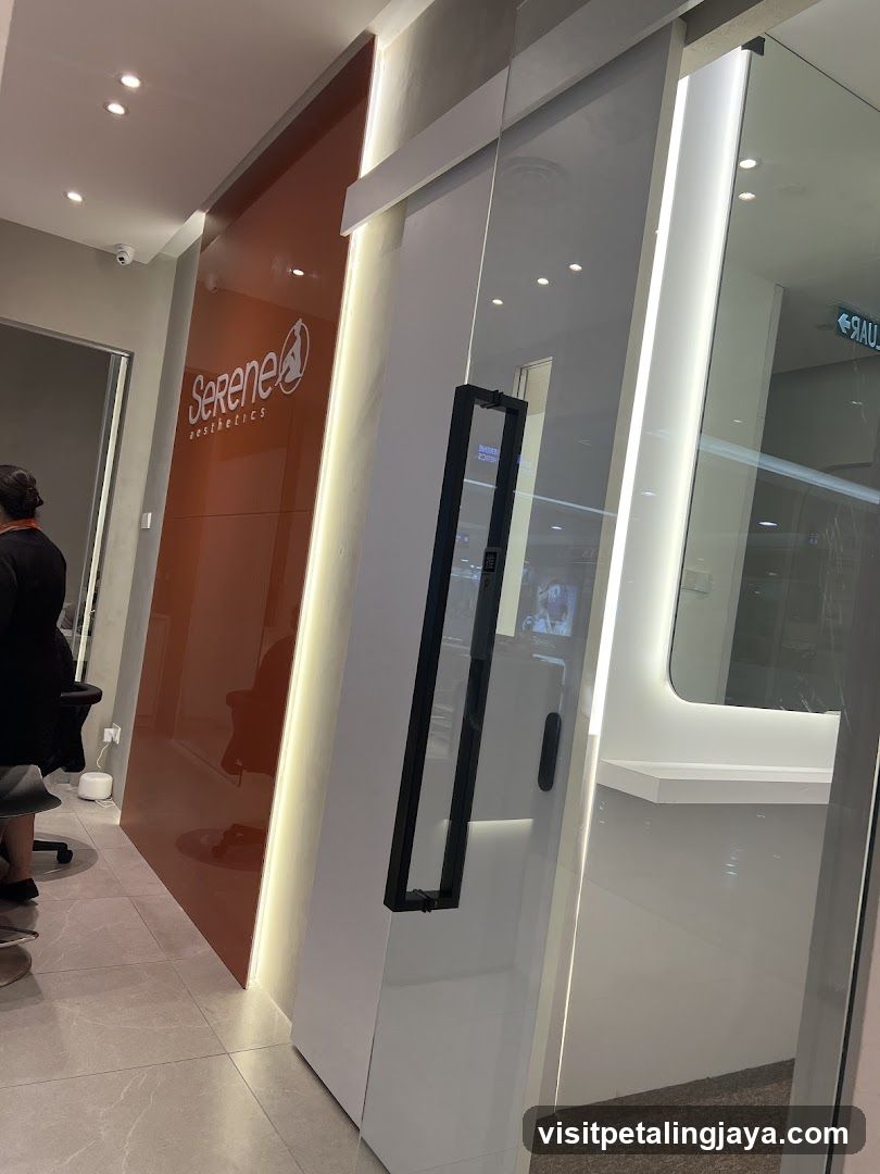 Serene Hair Salon Interior