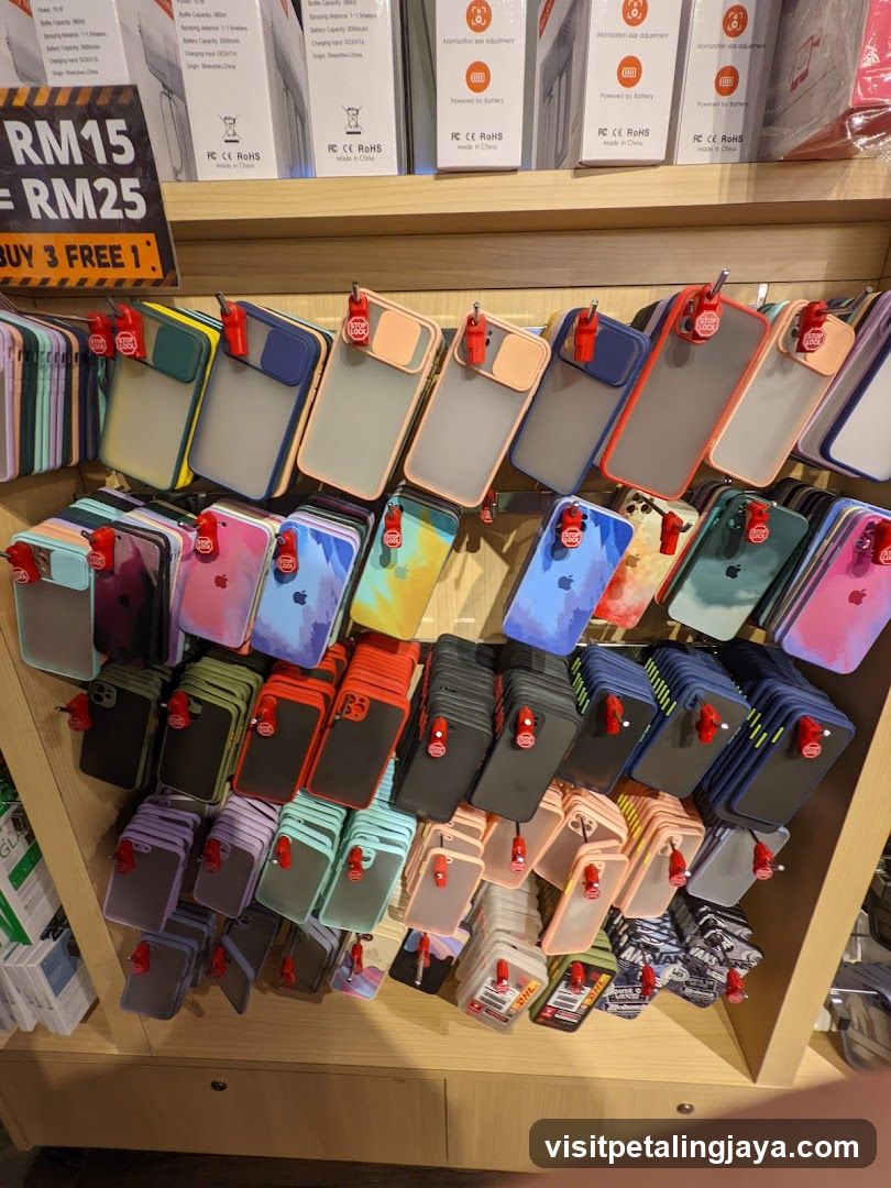 Phone Case Display Shelf