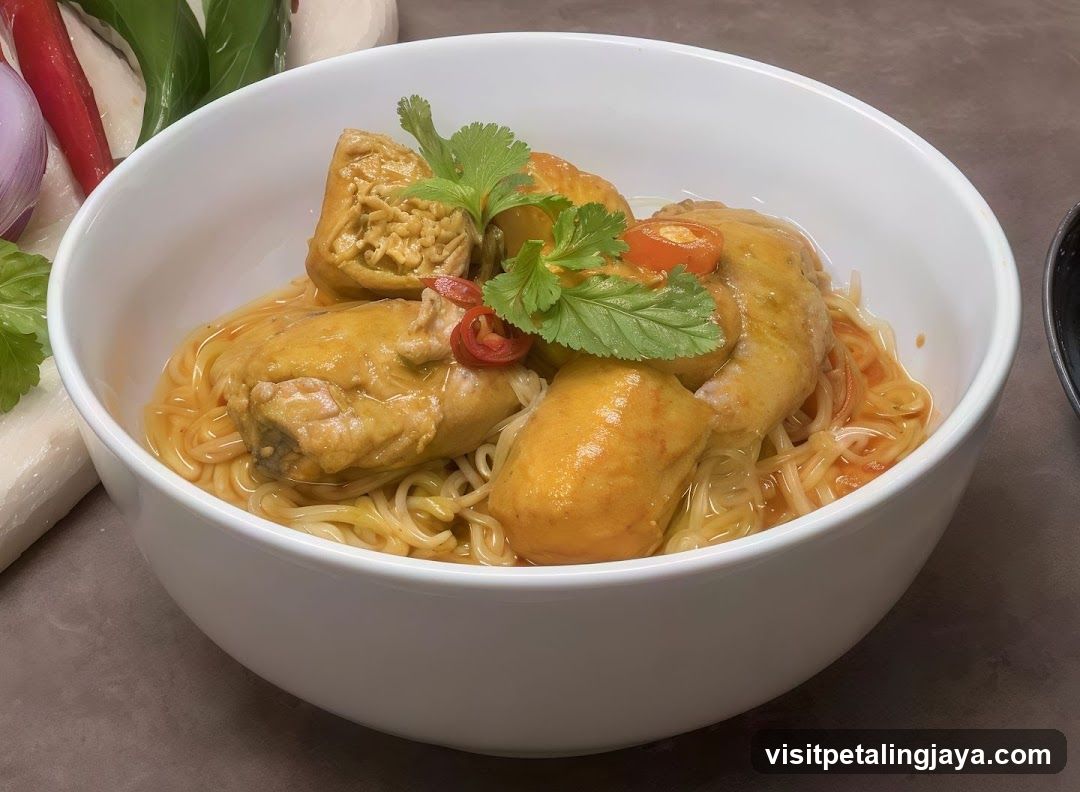 Chicken Noodle Soup with Tofu