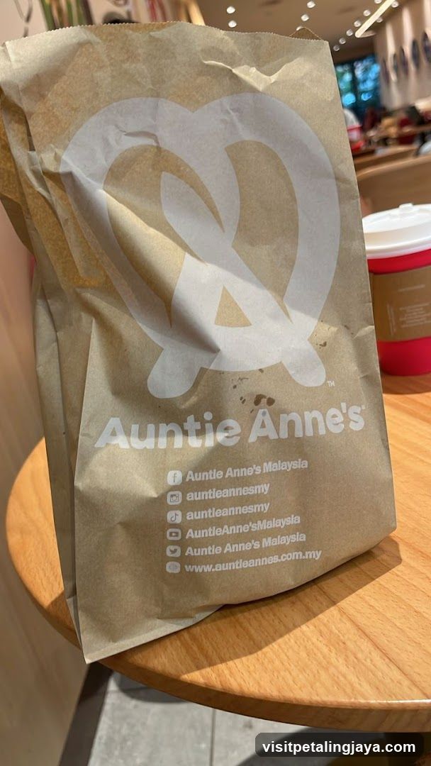 Auntie Anne's Paper Bag