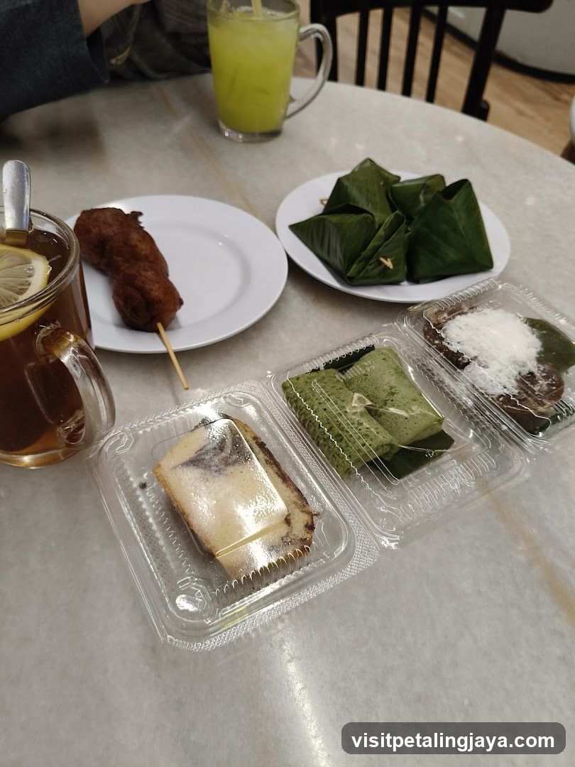 Food Spread on Table
