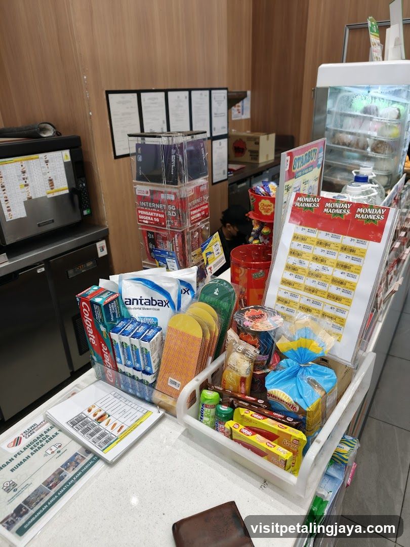 Convenience Store Counter Display