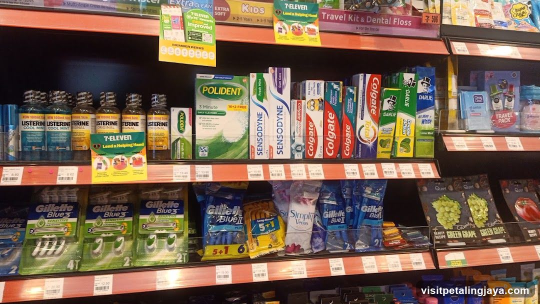 Shelf of Personal Care and Hygiene Products