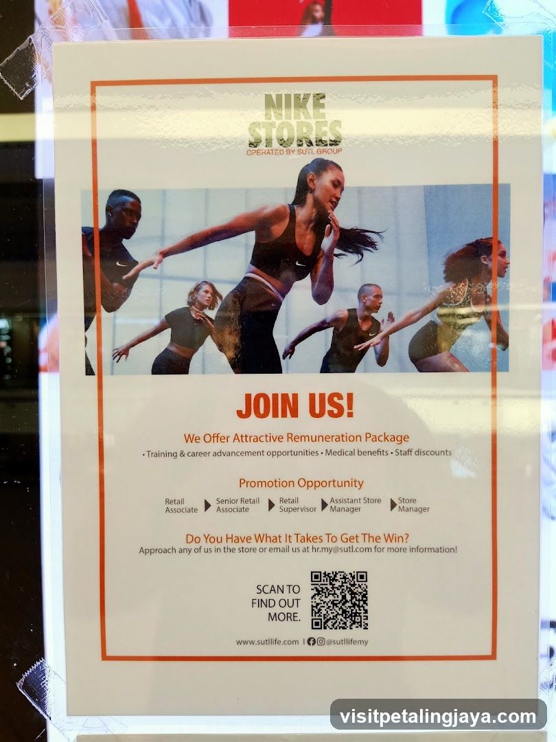 Nike Stores Recruitment Poster
