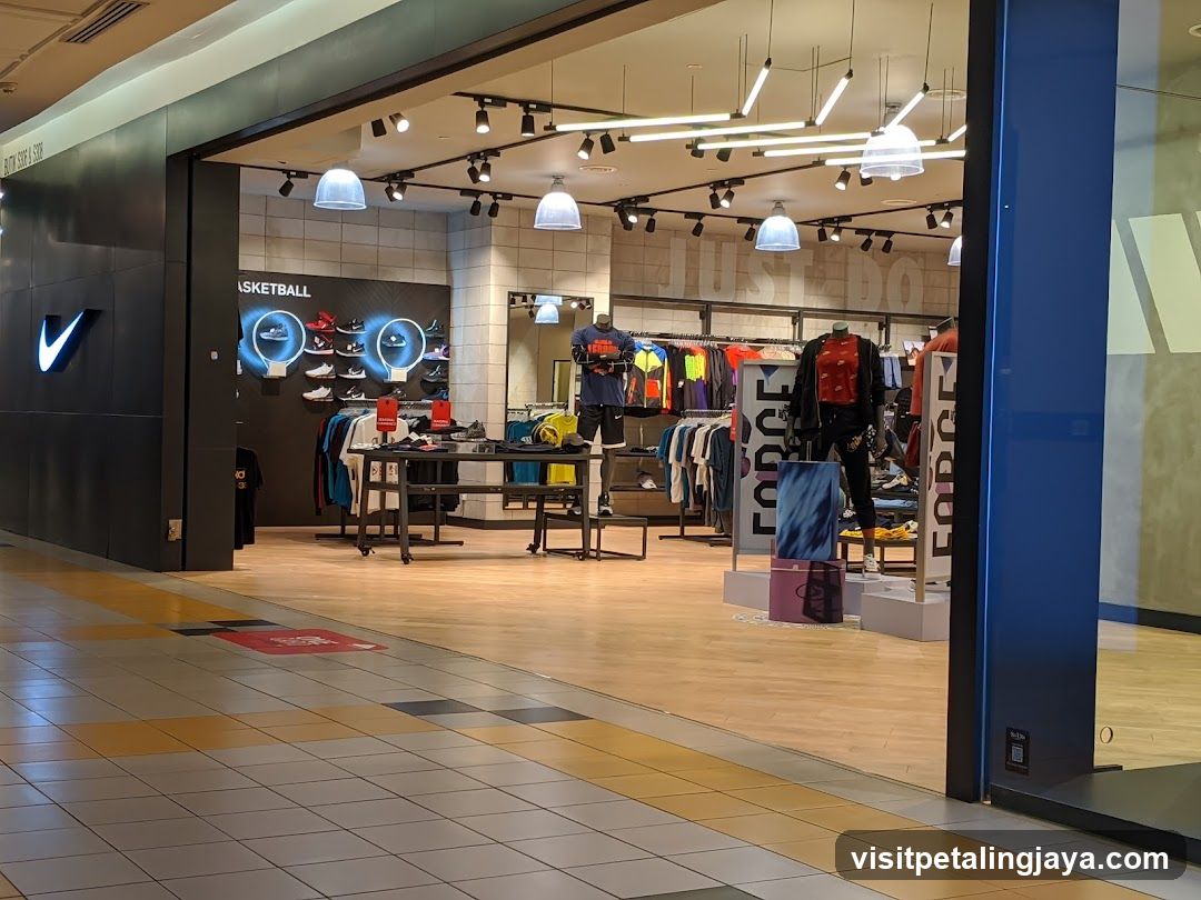 Nike Store Interior View