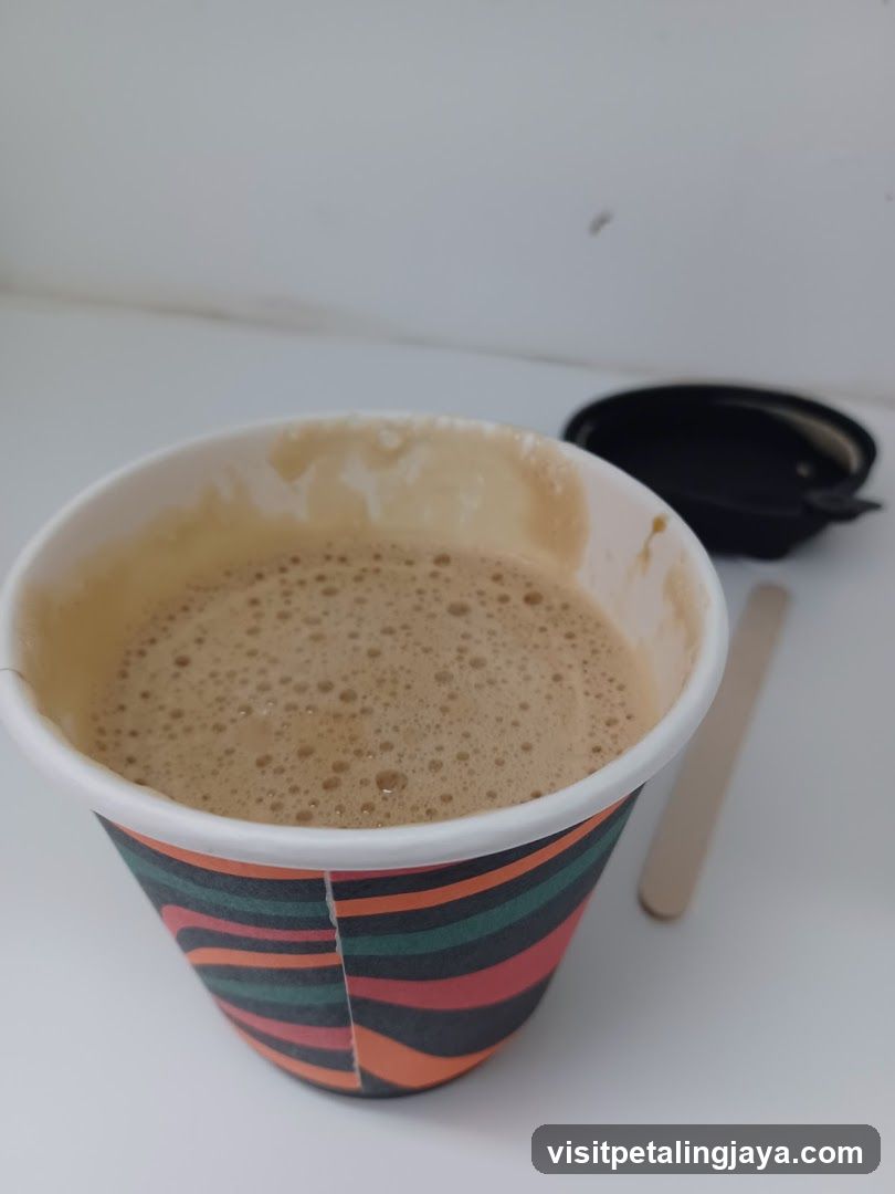Beverage in Cup