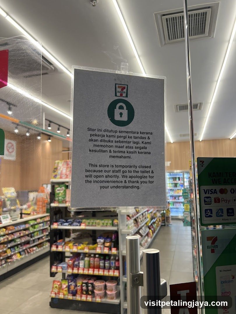7-Eleven Store Interior View